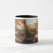 イカボドクレーンを追う頭のない騎兵 マグカップ (中央)