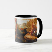 イカボドクレーンを追う頭のない騎兵 マグカップ (正面右)