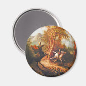 イカボドクレーンを追う頭のない騎兵 マグネット (正面/裏面)