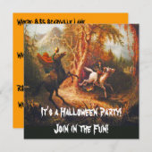 イカボドクレーンを追う頭のない騎兵 招待状 (正面/裏面)