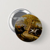 イカボドクレーンを追う頭のない騎兵 缶バッジ (正面&裏面)