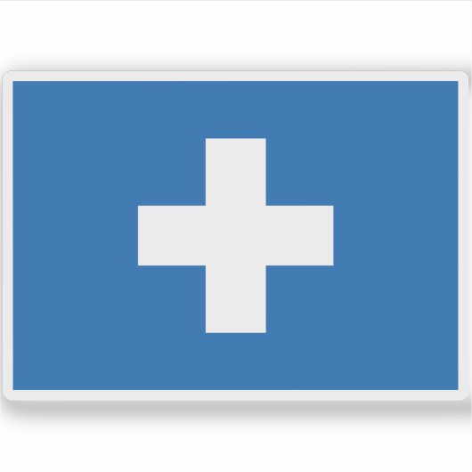 イカリア自由州国旗（1912年） シール (正面)