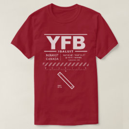 イカリット空港YFBティーシャツ Tシャツ