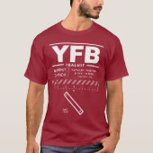 イカリット空港YFBティーシャツ Tシャツ (正面)