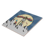 イカルス・レトロ・ポスター タイル (側面)