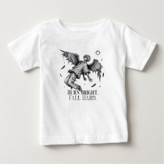 イカロスの墜落 フライングTシャツ | 神話の太陽Tee ベビーTシャツ