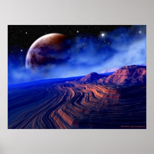 イカロスの夜明け ポスター (正面)