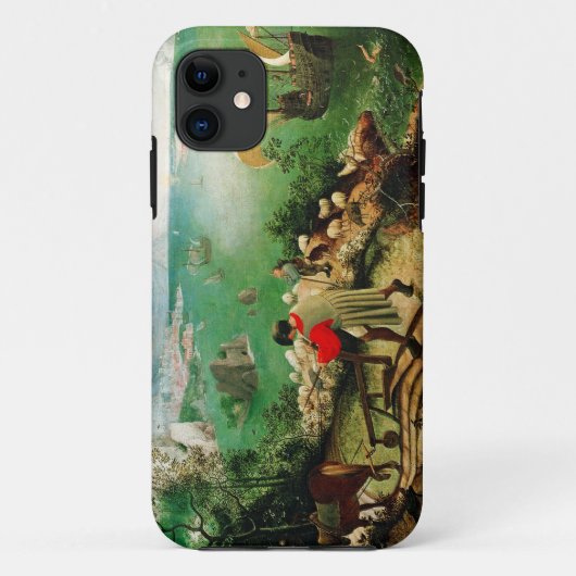 イカロスの秋とのPieter Bruegelの景色 Case-Mate iPhoneケース (裏面)