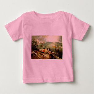 イカロスの秋とブルーゲルの風景 – 1558 ベビーTシャツ