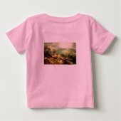 イカロスの秋とブルーゲルの風景 – 1558 ベビーTシャツ (裏面)