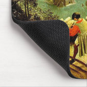 イカロスの秋とブルーゲルの風景 – 1558 マウスパッド (コーナー)