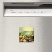 イカロスの秋とブルーゲルの風景 – 1558 マグネット (インサイチュ (食洗機))