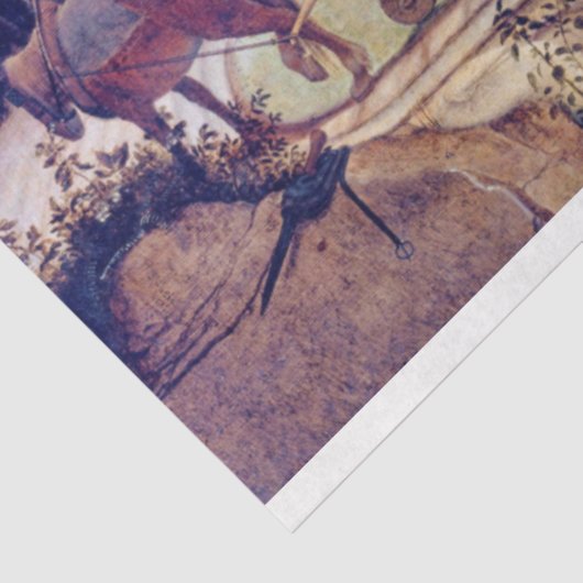 イカロスの秋と風景Pieter Bruegel 薄葉紙 (詳細)