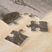 イカロスの秋、1731年(版木、銅版、版画) ジグソーパズル (側面)