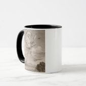 イカロスの秋、1731年(版木、銅版、版画) マグカップ (正面左)