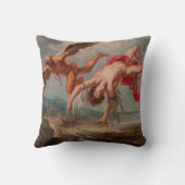 イカロスの秋（Jacob Peter Gowy著） クッション (裏面)