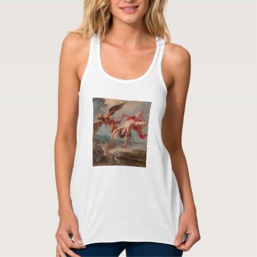 イカロスの秋（Jacob Peter Gowy著） タンクトップ (正面)