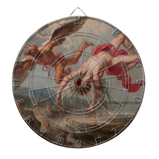 イカロスの秋（Jacob Peter Gowy著） ダーツボード (正面)