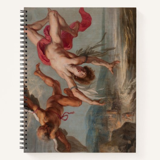 イカロスの秋（Jacob Peter Gowy著） ノートブック (正面)