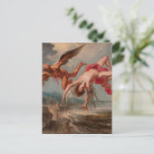 イカロスの秋(Jacob Peter Gowy著) ポストカード (スタンド正面)