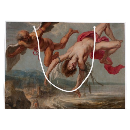 イカロスの秋（Jacob Peter Gowy著） ラージペーパーバッグ (裏面)