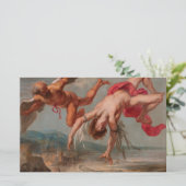 イカロスの秋（Jacob Peter Gowy著） 便箋 (スタンド正面)