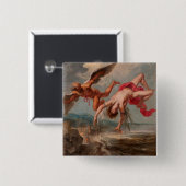 イカロスの秋（Jacob Peter Gowy著） 缶バッジ (正面&裏面)