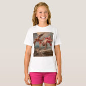 イカロスの秋（Jacob Peter Gowy著） Tシャツ (正面フル)