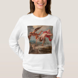 イカロスの秋（Jacob Peter Gowy著） Tシャツ