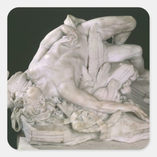 イカロスの落下, 1743 スクエアシール (正面)