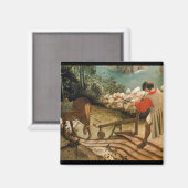 イカロス秋の風景 マグネット (正面/裏面)