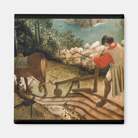 イカロス秋の風景 マグネット (正面)