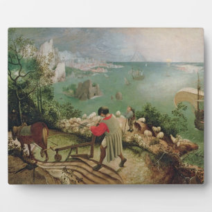 イカロス秋の風景， c.1555 フォトプラーク
