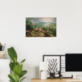 イカロス秋の風景， c.1555 ポスター (ホームオフィス)