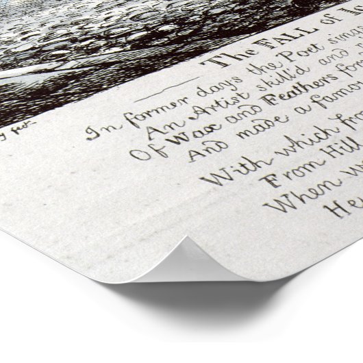 イカロス秋, 1807 ポスター (角)