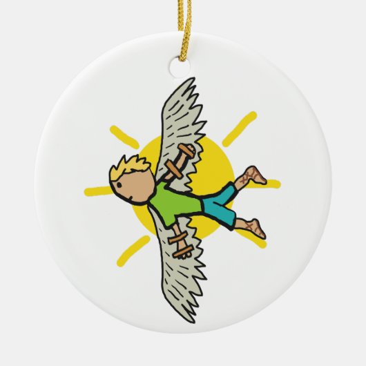 イカロス セラミックオーナメント (正面)