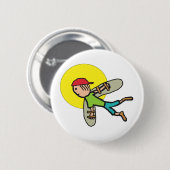 イカロス 缶バッジ (正面&裏面)