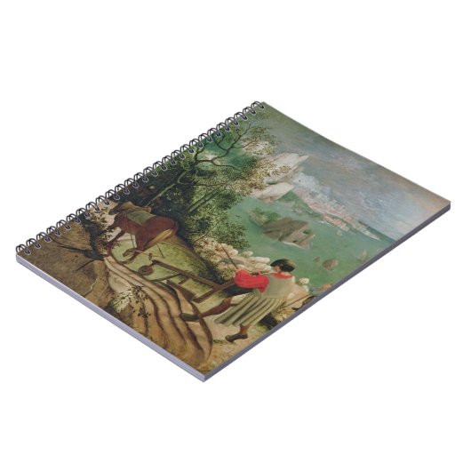 イカロス、c.1555の秋と美化して下さい ノートブック (左側)