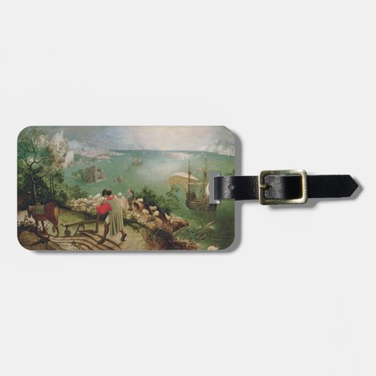 イカロス、c.1555の秋と美化して下さい ラゲッジタグ (正面横)