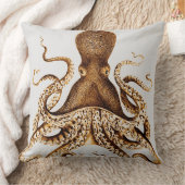 イカヴィンテージカスタム枕 クッション (ブランケット)