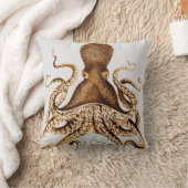 イカヴィンテージカスタム枕 クッション (ブランケット)