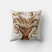 イカヴィンテージカスタム枕 クッション (裏面)