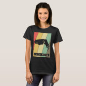 イカヴィンテージレトロ動物 Tシャツ (正面フル)