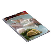 イカ刺し日本の身ご飯お昼ご飯 ノートブック (右側)