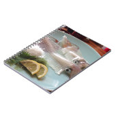 イカ刺し日本の身ご飯お昼ご飯 ノートブック (左側)