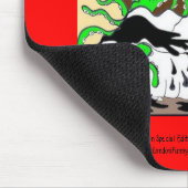 イカ前射精おもしろいマウスパッド マウスパッド (コーナー)