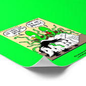 イカ前射精ポスおもしろいター ポスター (角)