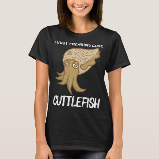 イカ女男性へ性海獣2 Tシャツ (正面)