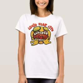イカ恐怖都市グラフィックTシャツ Tシャツ