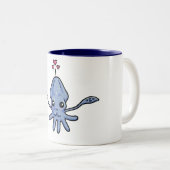 イカ愛(マグで) ツートーンマグカップ (正面右)